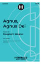 Agnus, Agnus Dei SATB choral sheet music cover